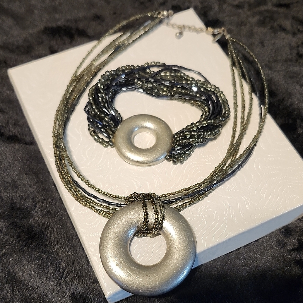 Cookie Lee Necklace, Bracelet Set